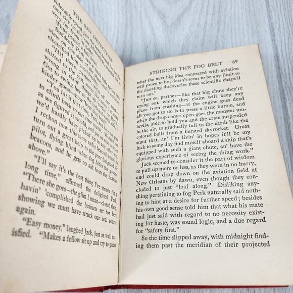 Vtg Book 1930: The Sky Detectives Ambrose Newcomb How Jack Ralston Got His Man - Picture 11 of 15